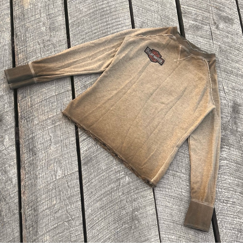 Y2K Harley Davidson Crewneck Sweatshirt - Picture 2 of 6